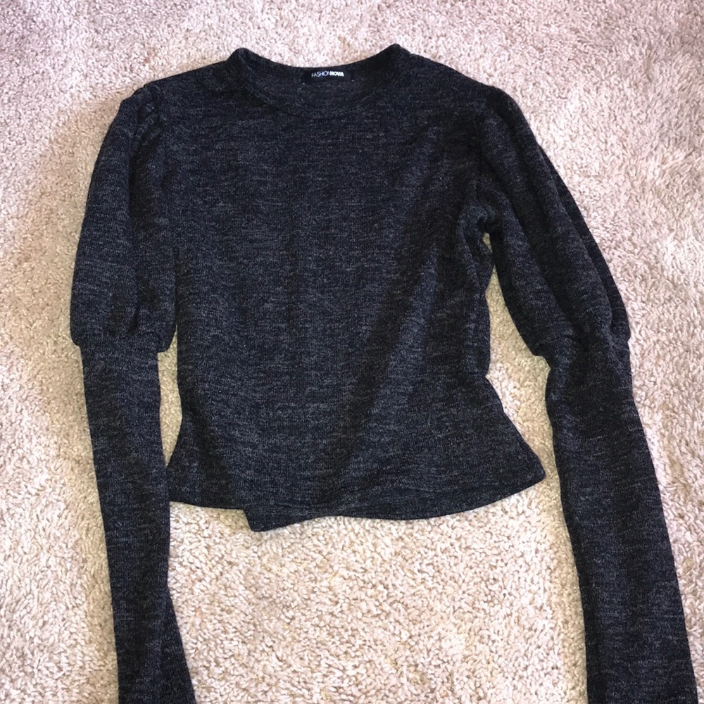 long sleeve fashion nova top